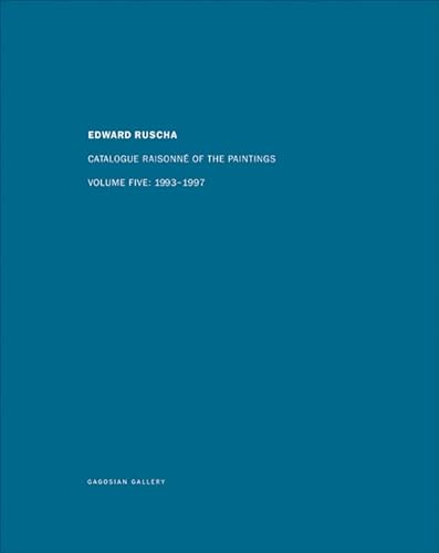 Catalogue Raisonné of the Paintings. Volume 5: 1993-1997