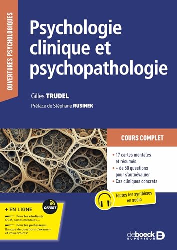 Psychologie clinique et psychopathologie von DE BOECK SUP