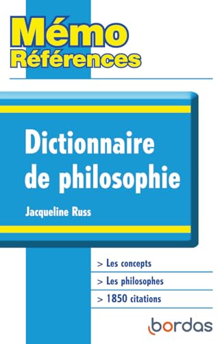 Dictionnaire de philosophie von Bordas