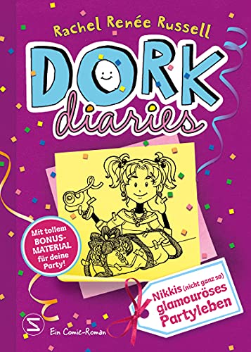 DORK Diaries, Band 02: Nikkis (nicht ganz so) glamouröses Partyleben: Mit tollem Bonusmaterial für deine Party: Lustiger Comic-Roman für alle Teenie-Mädchen ab 10 von HarperCollins