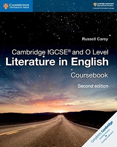 Cambridge IGCSE and O Level Literature in English Coursebook: 2ND EDITION (Cambridge International IGCSE) von Cambridge University Press