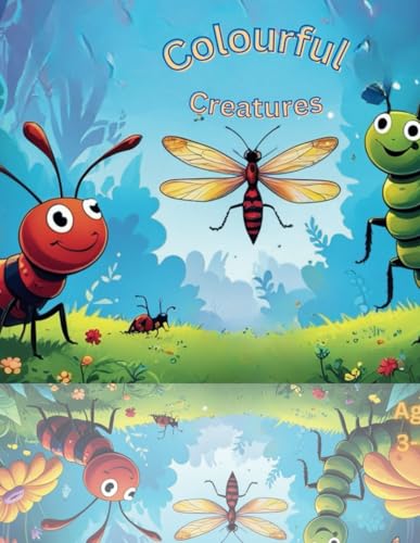 Colorful Creatures - A Fun Insect Coloring Adventure For Kids.: Engaging Arthropod Illustrations for Kids Aged 3 to 6 von Independently published