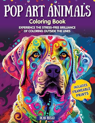 Pop Art Animals Coloring Book: Experience the Stress-Free Brilliance of Coloring Outside the Lines Pop Art Animals Coloring Book: Experience the Stress-Free Brilliance of Coloring Outside the Lines von Design Originals