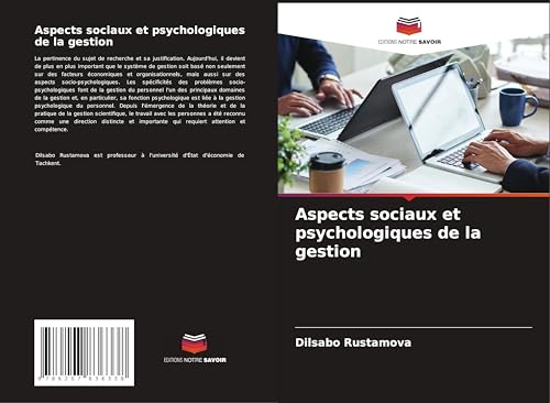 Aspects sociaux et psychologiques de la gestion von Editions Notre Savoir