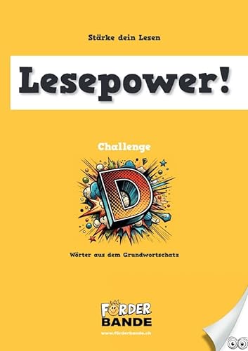 Lesepower Challenge / Lesepower Challenge D: Wörter aus dem Grundwortschatz (Ausgabe CH): Ausgabe CH von epubli