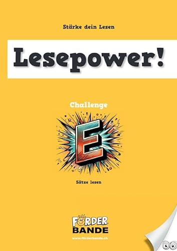 Lesepower Challenge / Lesepower Challenge E: Sätze lesen (Ausgabe CH): Ausgabe CH von epubli