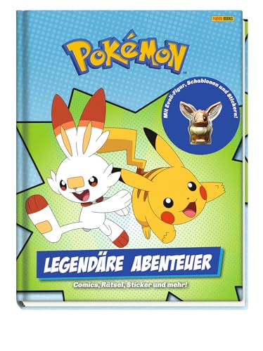 Pokémon: Legendäre Abenteuer: Comics, Rätsel, Sticker und mehr! - Mit Evoli-Figur, Schablonen und Stickern Pokémon: Legendäre Abenteuer: Comics, Rätsel, Sticker und mehr! - Mit Evoli-Figur, Schablonen und Stickern