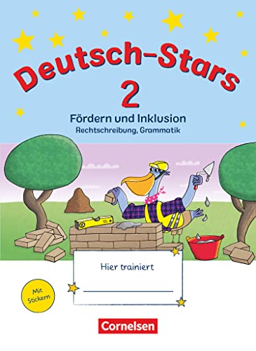 Deutsch-Stars - Allgemeine Ausgabe - 2. Schuljahr: Fördern und Inklusion - Übungsheft - Mit Lösungen von Oldenbourg Schulbuchverl.