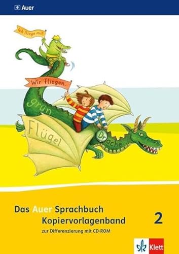 Das Auer Sprachbuch 2. Ausgabe Bayern: Kopiervorlagenband zur Differenzierung (mit CD-ROM) Klasse 2 (Das Auer Sprachbuch. Ausgabe für Bayern ab 2014)