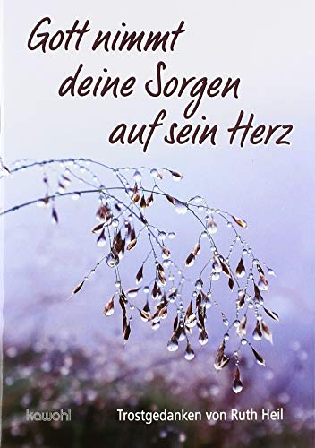 Gott nimmt deine Sorgen auf sein Herz: Trostgedanken von Ruth Heil