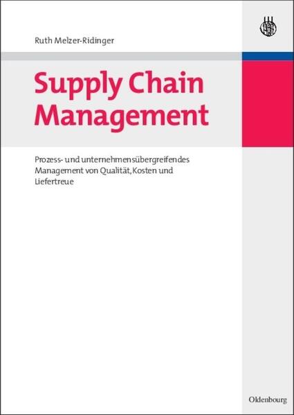 Supply Chain Management von De Gruyter Oldenbourg