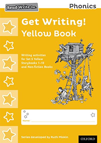 Read Write Inc - Phonics Set 5 Yellow Get Writing! Books Pack of 10 (NC READ WRITE INC - PHONICS) von Oxford University Press