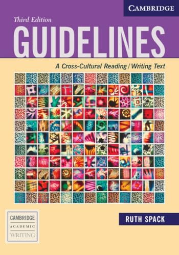 Guidelines: A Cross-Cultural Reading/Writing Text (Cambridge Academic Writing Collection) von Cambridge University Press