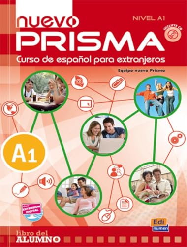 Nuevo Prisma A1: Student Book + CD : 10 units von Edinumen