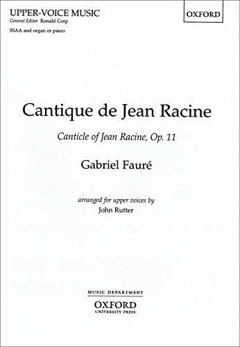Cantique de Jean Racine von Oxford University Press