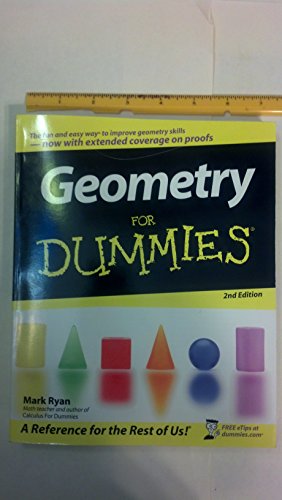 Geometry For Dummies, 2nd Edition (For Dummies Series)