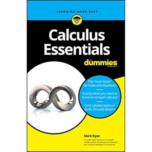 Calculus Essentials For Dummies