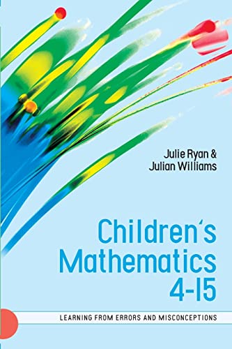 Children's mathematics 4-15: learning from errors and misconceptions: Learning from Errors and Misconceptions