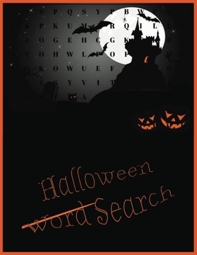 Spooky Halloween Word Search: 14 Fun & Frightful Puzzles for All Ages!