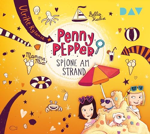 Penny Pepper – Teil 5: Spione am Strand: Szenische Lesung mit Musik mit Luisa Wietzorek (1 CD) (Die Penny Pepper-Reihe) von Audio Verlag Der GmbH