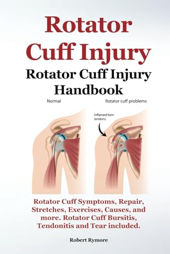 Rotator Cuff Injury. Rotator Cuff Injury Handbook. Rotator Cuff Symptoms, Repair, Stretches, Exercises, Causes and more. Rotator Cuff Bursitis, Tendonitis and Tear included.