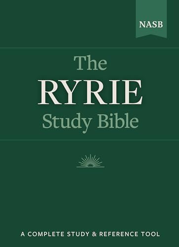 Ryrie Study Bible-NASB: New American Standard Bible, Black, Genuine Leather, Red Letter Edition (New American Standard 1995 Edition)