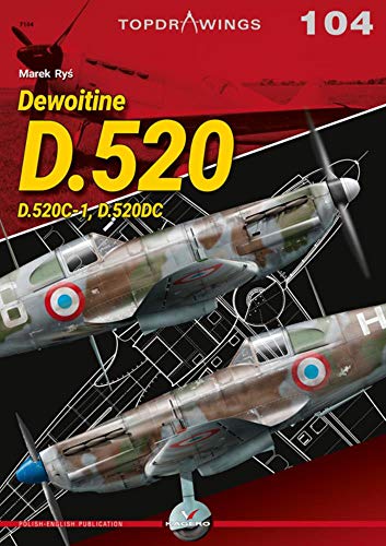 Dewoitine D.520: D.520c-1, D.520dc (Topdrawings, 7104, Band 7104) von Kagero