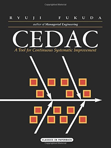 CEDAC: A Tool for Continuous Systematic Improvement (Corporate Leadership) von Productivity Press