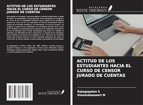 ACTITUD DE LOS ESTUDIANTES HACIA EL CURSO DE CENSOR JURADO DE CUENTAS von Ediciones Nuestro Conocimiento