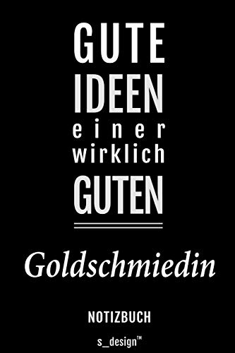 Notizbuch für Goldschmiede / Goldschmied / Goldschmiedin: Originelle Geschenk-Idee [120 Seiten liniertes blanko Papier] von Independently published