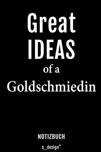 Notizbuch für Goldschmiede / Goldschmied / Goldschmiedin: Originelle Geschenk-Idee [120 Seiten liniertes blanko Papier] von Independently published