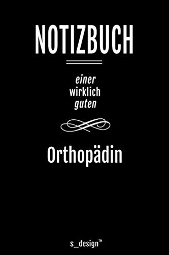 Notizbuch für Orthopäden / Orthopäde / Orthopädin: Originelle Geschenk-Idee [120 Seiten kariertes blanko Papier] von Independently published