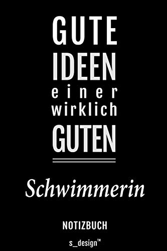 Notizbuch für Schwimmer / Schwimmerin: Originelle Geschenk-Idee [120 Seiten liniertes blanko Papier] von Independently published