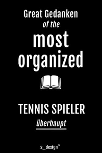 Notizbuch für Tennis Spieler / Tennis-Spieler: Originelle Geschenk-Idee [120 Seiten kariertes DIN A6 blanko Papier]