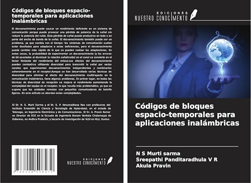 Códigos de bloques espacio-temporales para aplicaciones inalámbricas von Ediciones Nuestro Conocimiento
