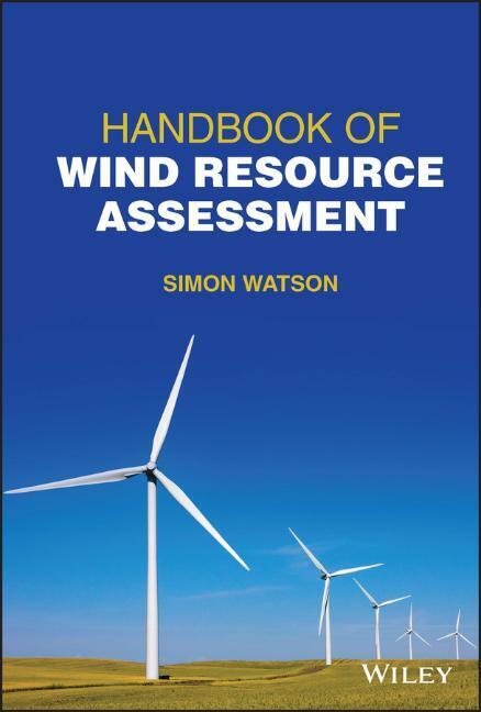Handbook of Wind Resource Assessment von John Wiley and Sons Ltd