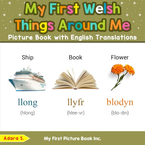 My First Welsh Things Around Me Picture Book with English Translations (Teach & Learn Basic Welsh words for Children, Band 7) von My First Picture Book Inc