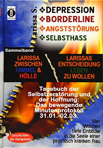 DEPRESSION - BORDERLINE - ANGSTSTÖRUNG - SELBSTHASS Sammelband: Larissa zwischen Himmel und Hölle & Larissas Entscheidung leben zu wollen - Tagebuch ... (DEPRESSION-BORDERLINE-SELBSTHASS, Band 3) von indayi edition