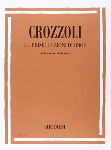 Prime Lezioni Di Oboe (HAUTBOIS) von Ricordi