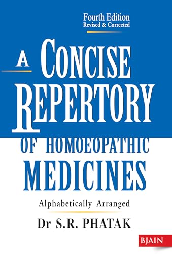 Concise Repertory of Homeopathic Medicines