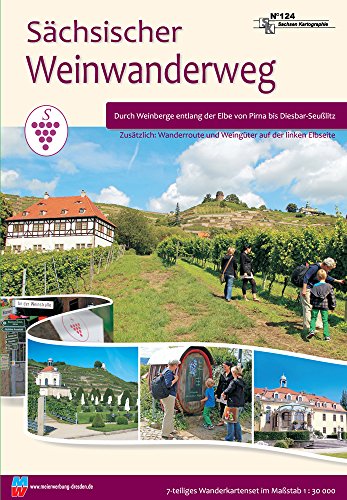 Sächsischer Weinwanderweg von SACHSEN KARTOGRAPHIE GmbH Dresden