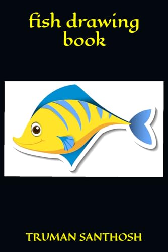 fish drawing book von Independently published