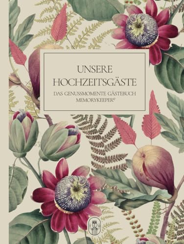 UNSERE HOCHZEITSGÄSTE: DAS GENUSSMOMENTE GÄSTEBUCH | MEMORYKEEPER© (HOCHZEIT ESSENTIALS) von SCHÖNWALD & OOSTEN