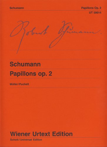 SCHUMANN - Papillons Op.2 para Piano (Urtext) (Muller/Puchelt)