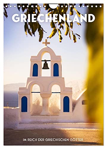 Griechenland - Im Reich der griechischen Götter. (Wandkalender 2025 DIN A4 hoch), CALVENDO Monatskalender