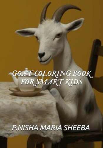 GOAT COLORING BOOK FOR SMART KIDS von Independently published