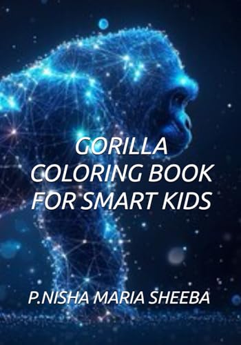 GORILLA COLORING BOOK FOR SMART KIDS von Independently published