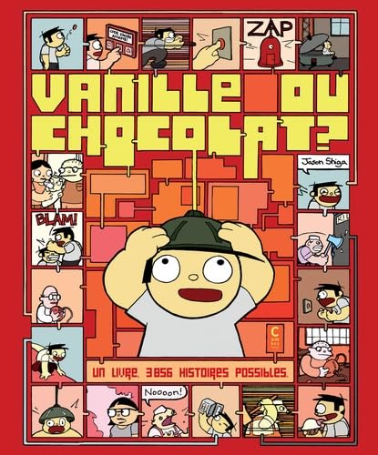 Vanille ou chocolat ?: Un livre, 3856 histoires possibles