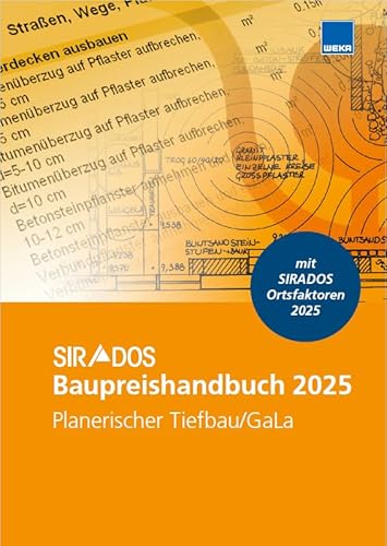 SIRADOS Baupreishandbuch 2025 - Tiefbau/GaLa