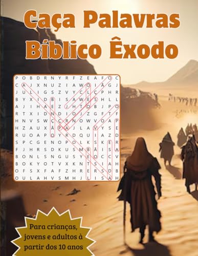 Caça Palavras Bíblico: Êxodo von Independently published